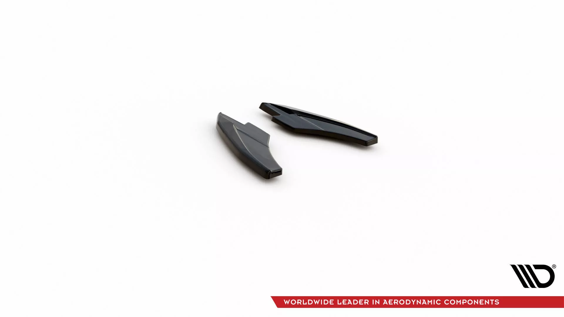 Heck Ansatz Flaps Diffusor V.2 Für Audi S3 Limousine 8Y Schwarz Hochglanz