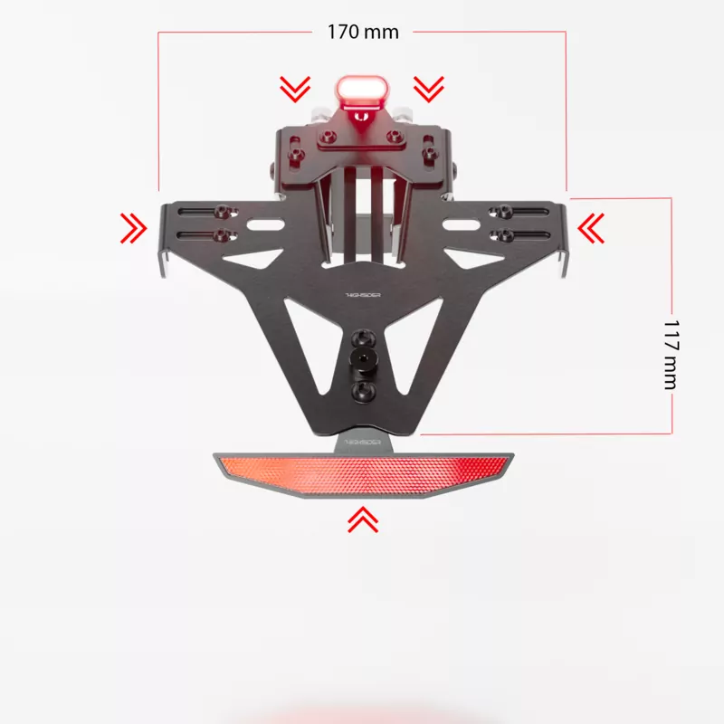 HIGHSIDER pro License Plate Holder Akron-RS Pro