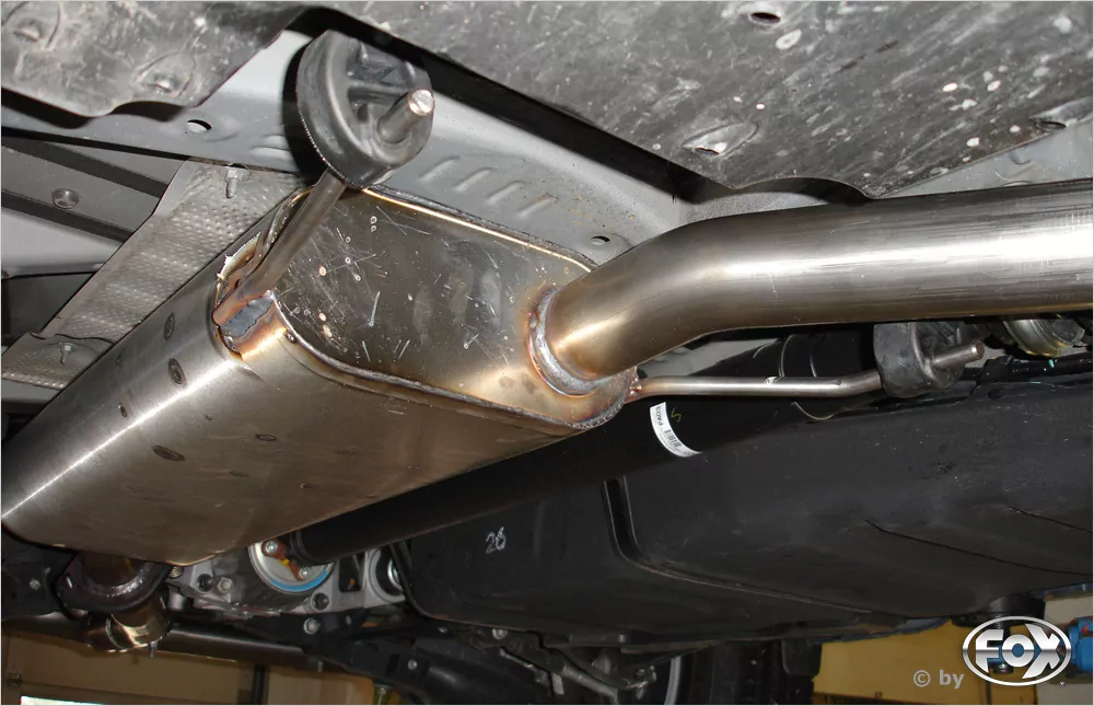 Toyota RAV 4 III Benzin - mit Gutachten!  Mittelschalldämpfer mit sportlichen Klang