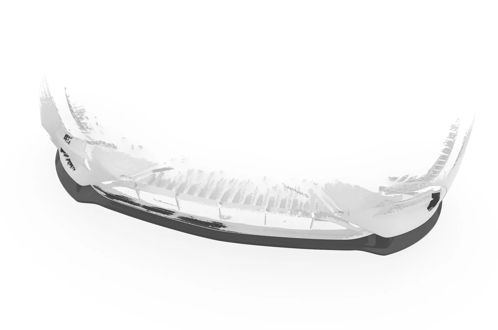 Cup-Spoilerlippe mit ABE für Mercedes Benz E-Klasse (A238/C238) AMG-Line CSL715 Schwarz Strukturiert