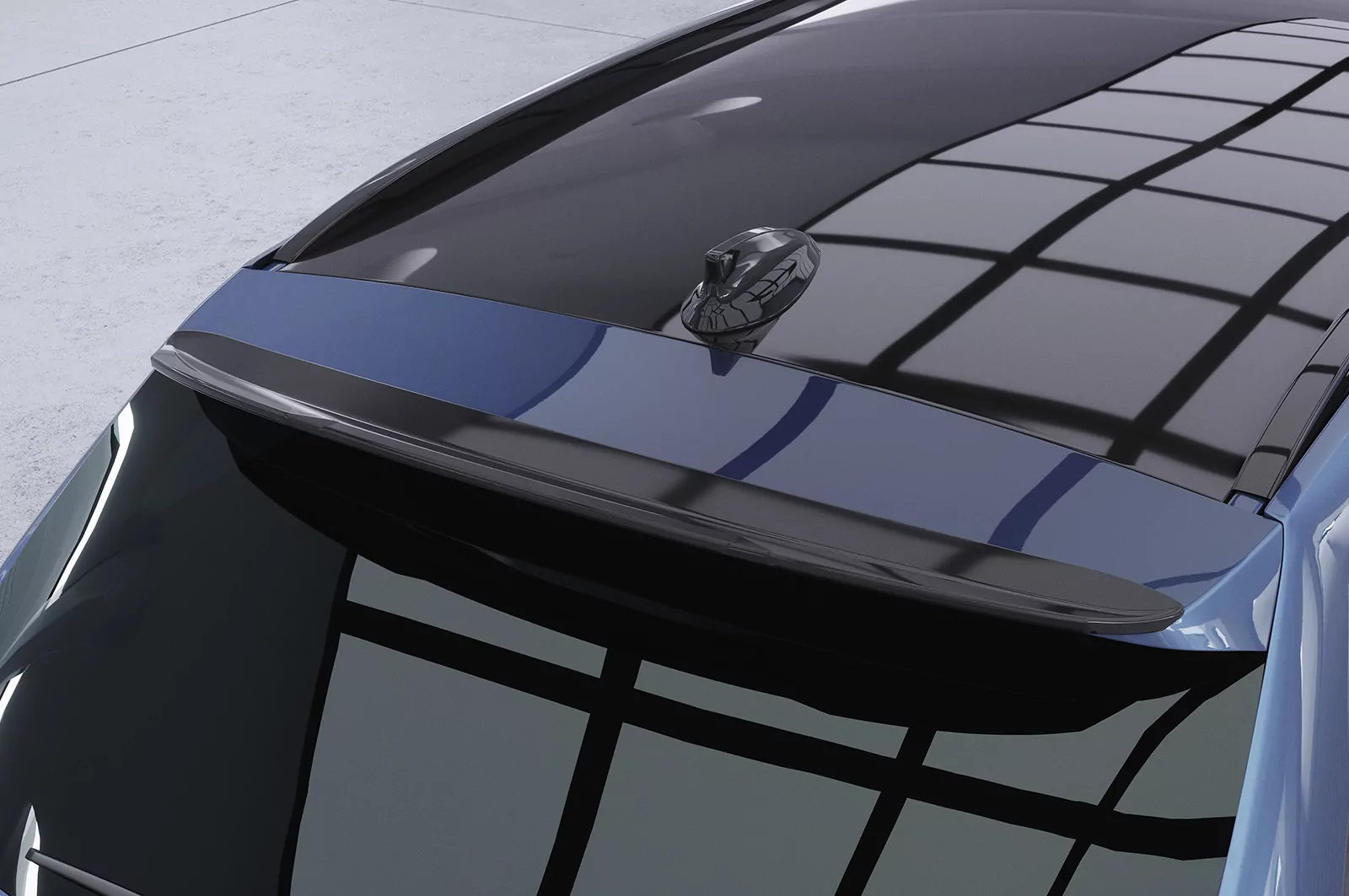 Heckflügel mit ABE für BMW 3er F31 Touring HF736 Schwarz Strukturiert