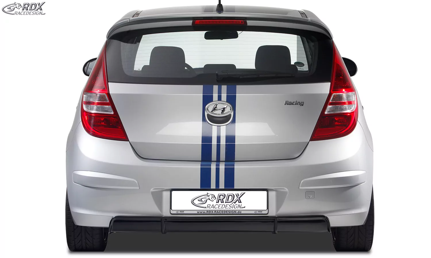 RDX Heckansatz für HYUNDAI i30 FD/FDH 2007-2010 Diffusor Heckblende Heckdiffusor