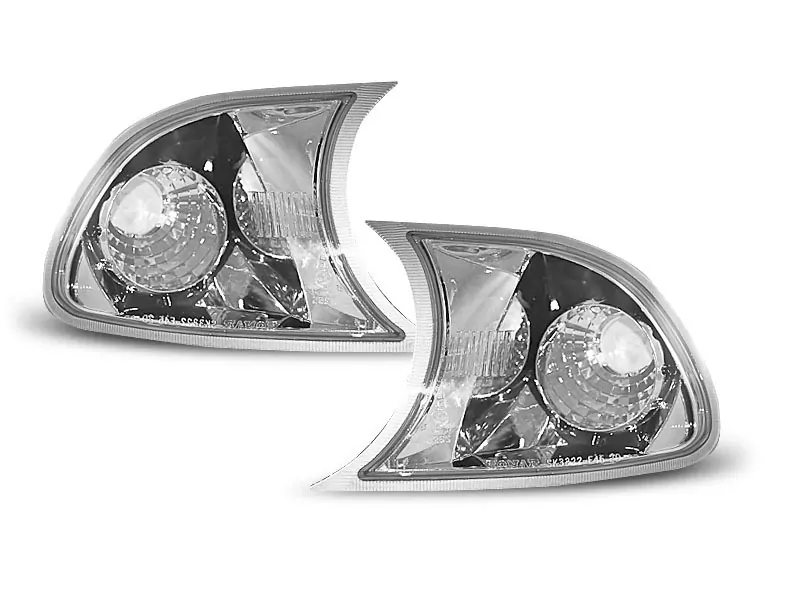 Front Direction Chrome Fits Bmw E46 09.01-03.03 Coupe