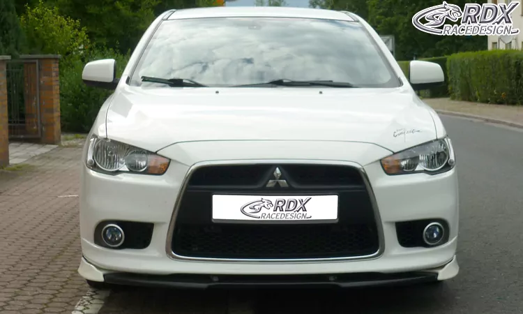 RDX Frontspoiler VARIO-X für MITSUBISHI Lancer Sportback 2008+ Frontlippe Front Ansatz Vorne Spoilerlippe