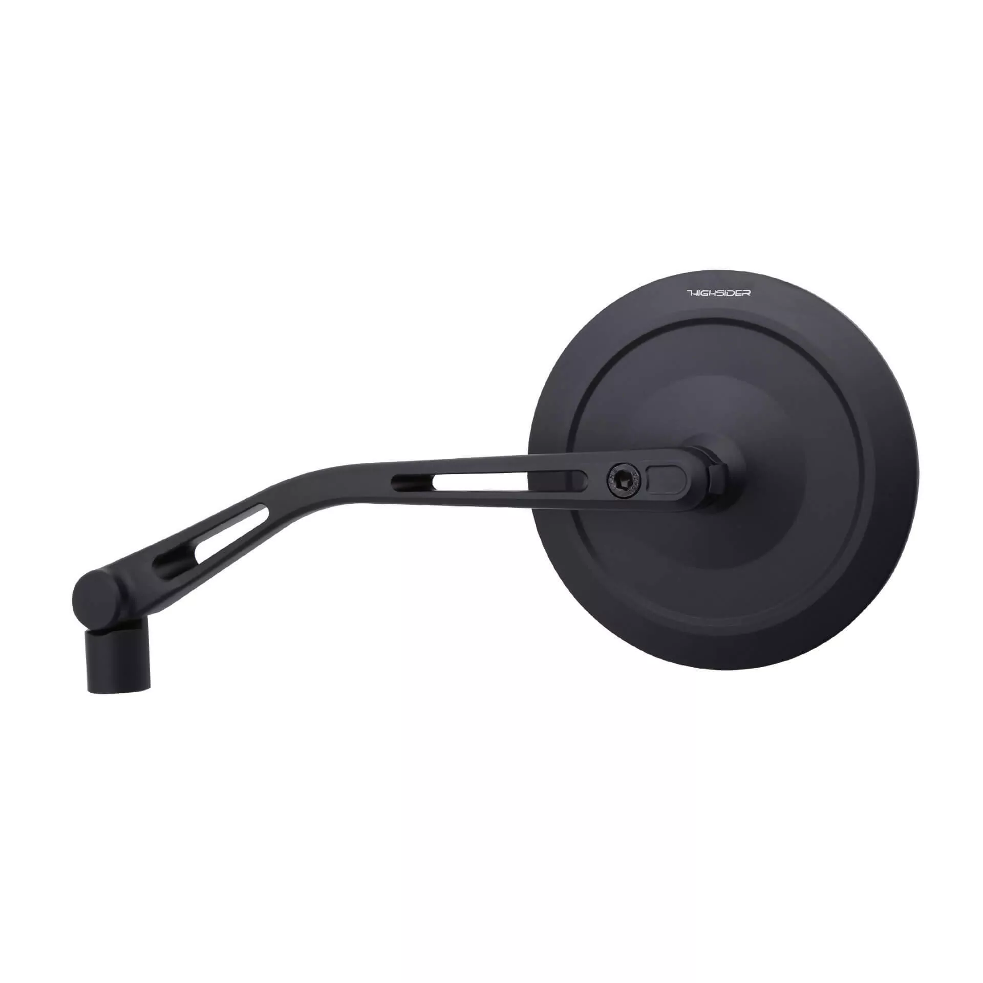 HIGHSIDER pro Montana-Slim, Handlebar Mirrors, Matt-Black (1Pair)