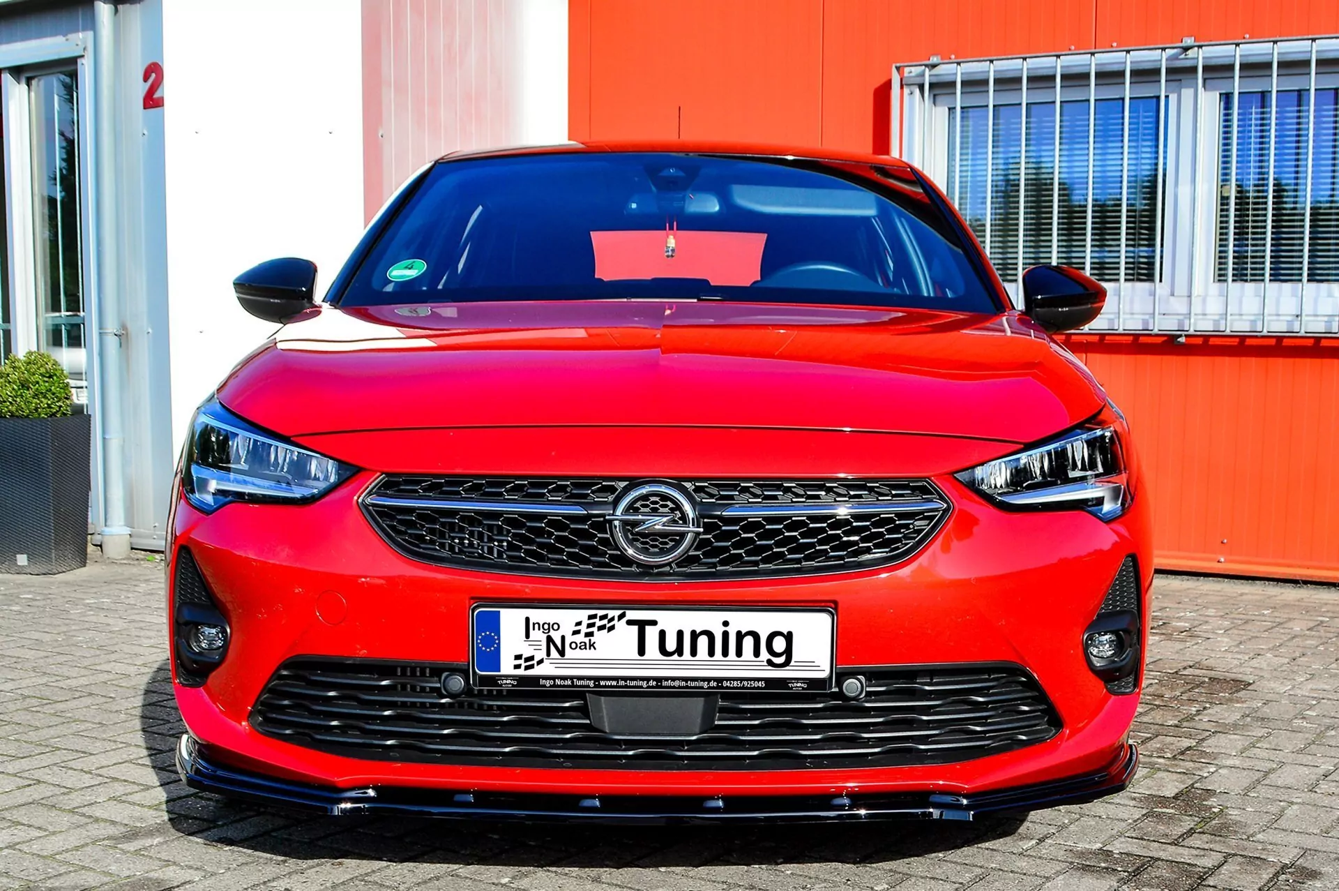 Cup Frontspoilerlippe für Opel Corsa F ab Bj.2019-