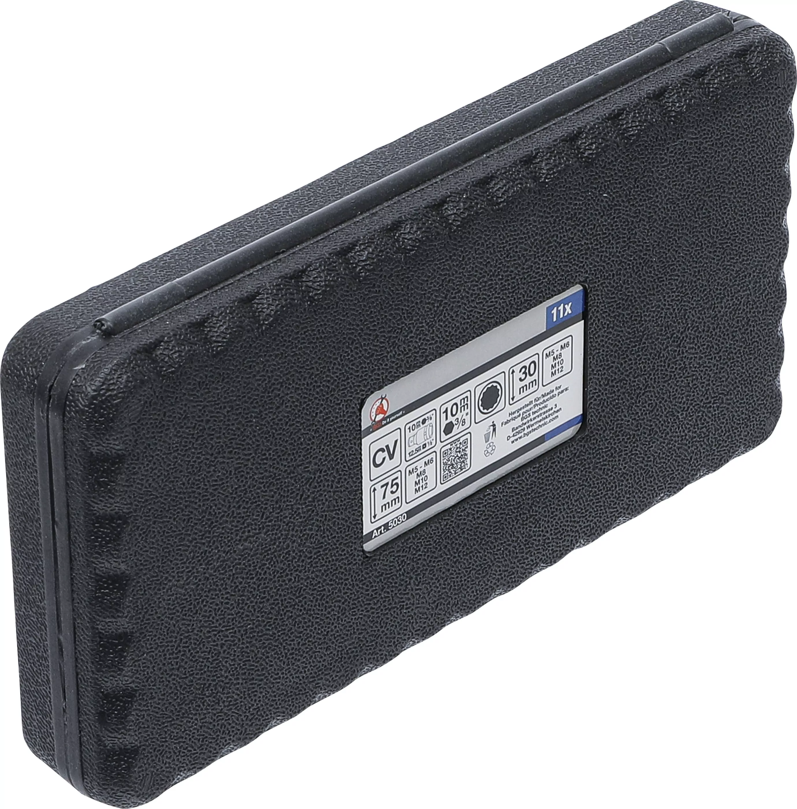 Bit-Satz | Antrieb Außensechskant 10 mm (3/8") | Innenvielzahn (für XZN) | 11-tlg.