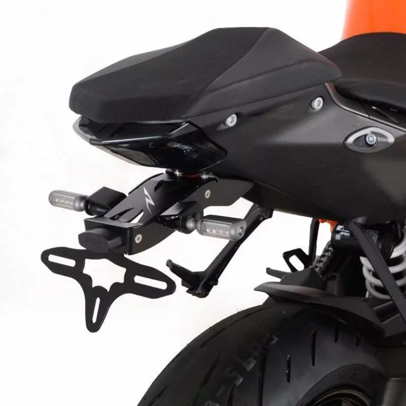 NEW R&G Premium Kennzeichenhalter "BLACK" KTM Super Duke 1290 R 2020- / RR 2021- (alt: LP0288BK)