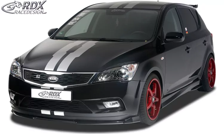 RDX Frontspoiler VARIO-X für KIA Ceed Typ ED 2009-2012 (auch SW) Frontlippe Front Ansatz Vorne Spoilerlippe