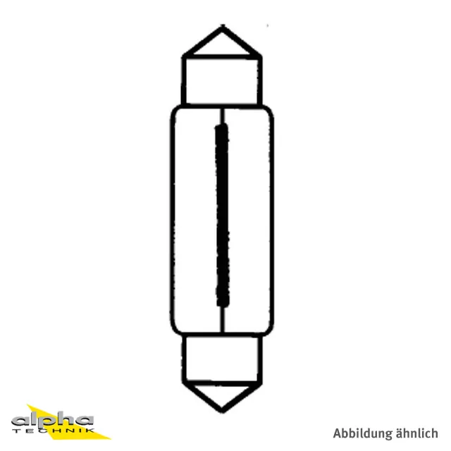 LAMPE C5W 12V 5W SV8 5