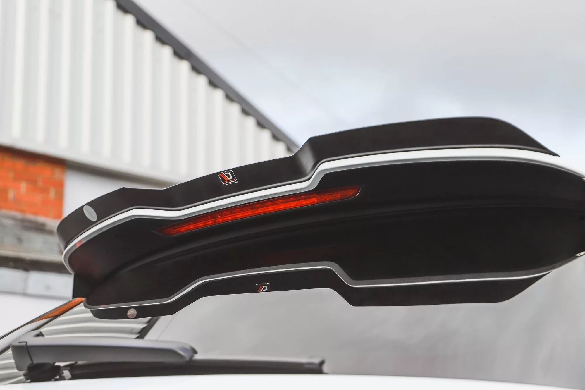 Spoiler CAP V.3 Passend Für Audi RS3 8V / 8V FL Sportback Schwarz Hochglanz