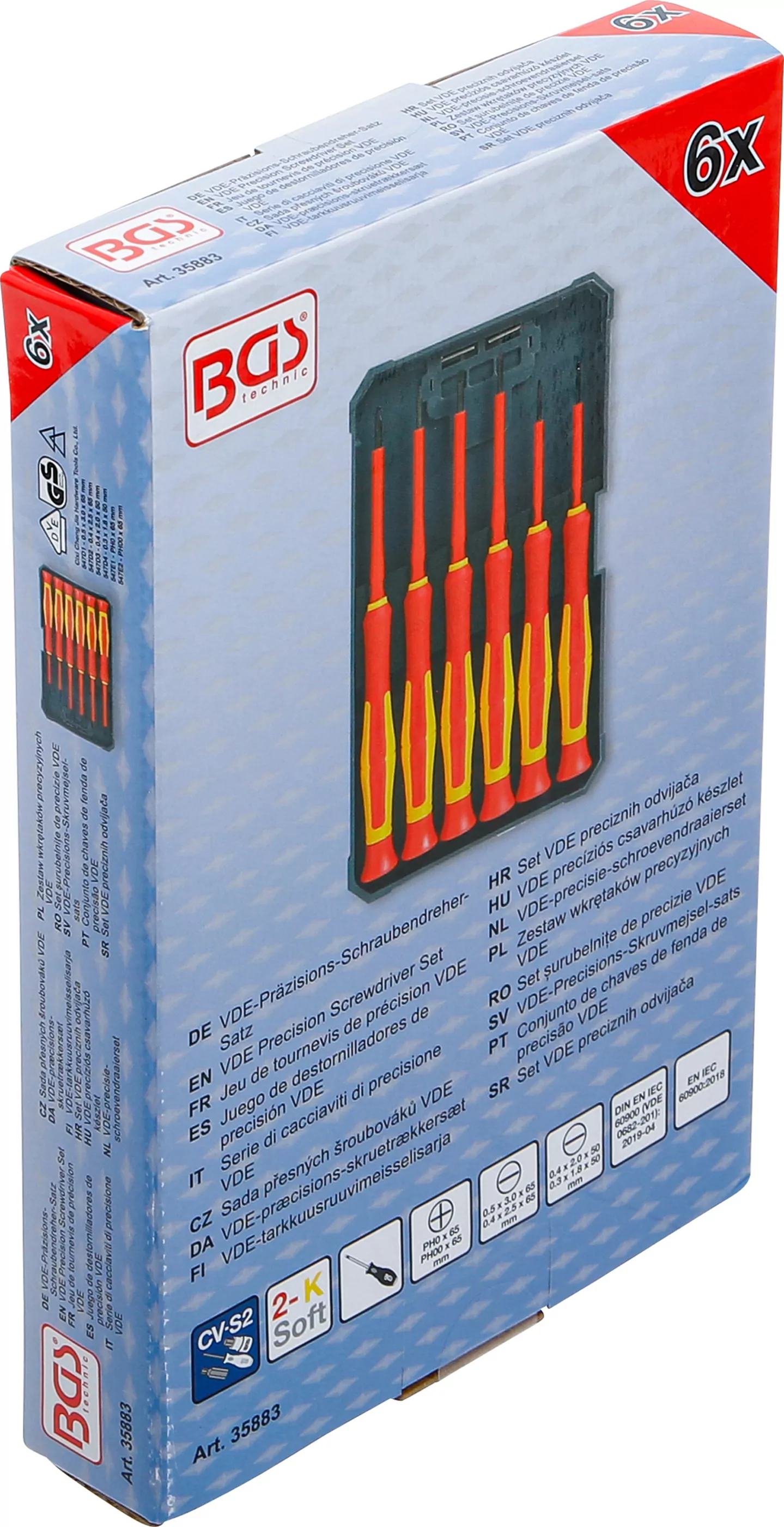 VDE-Präzisions-Schraubendreher-Satz | 6-tlg.