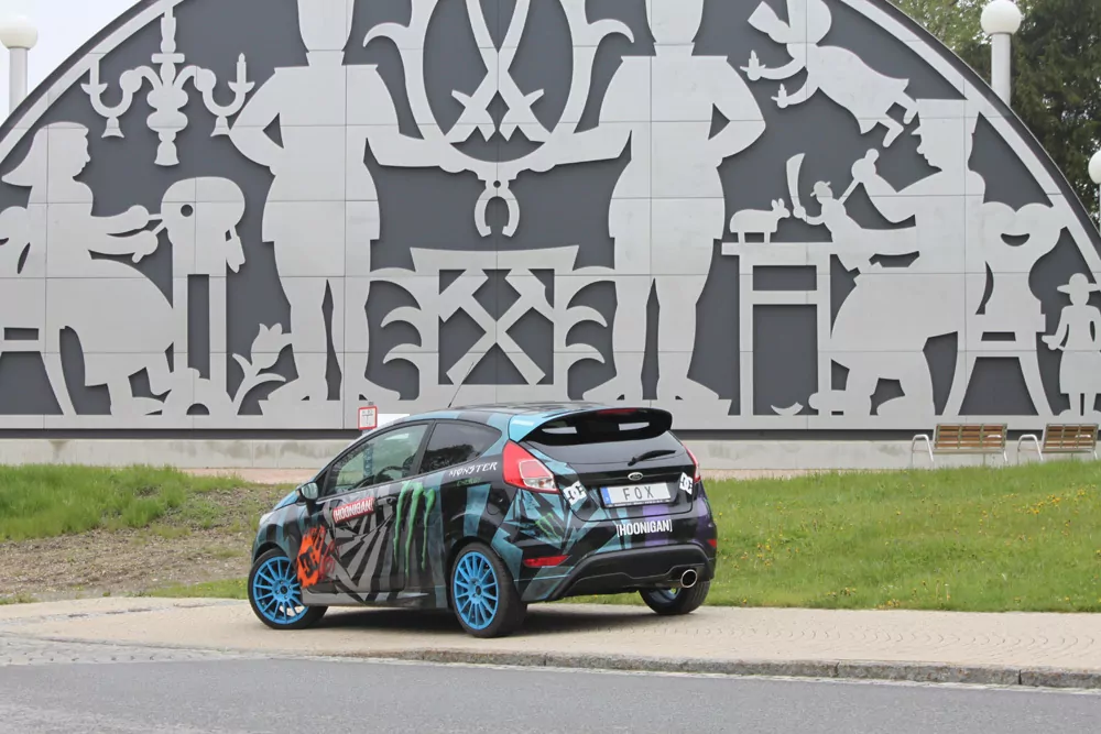 Ford Fiesta VII ST  Endschalldämpfer - 129x106 Typ 32