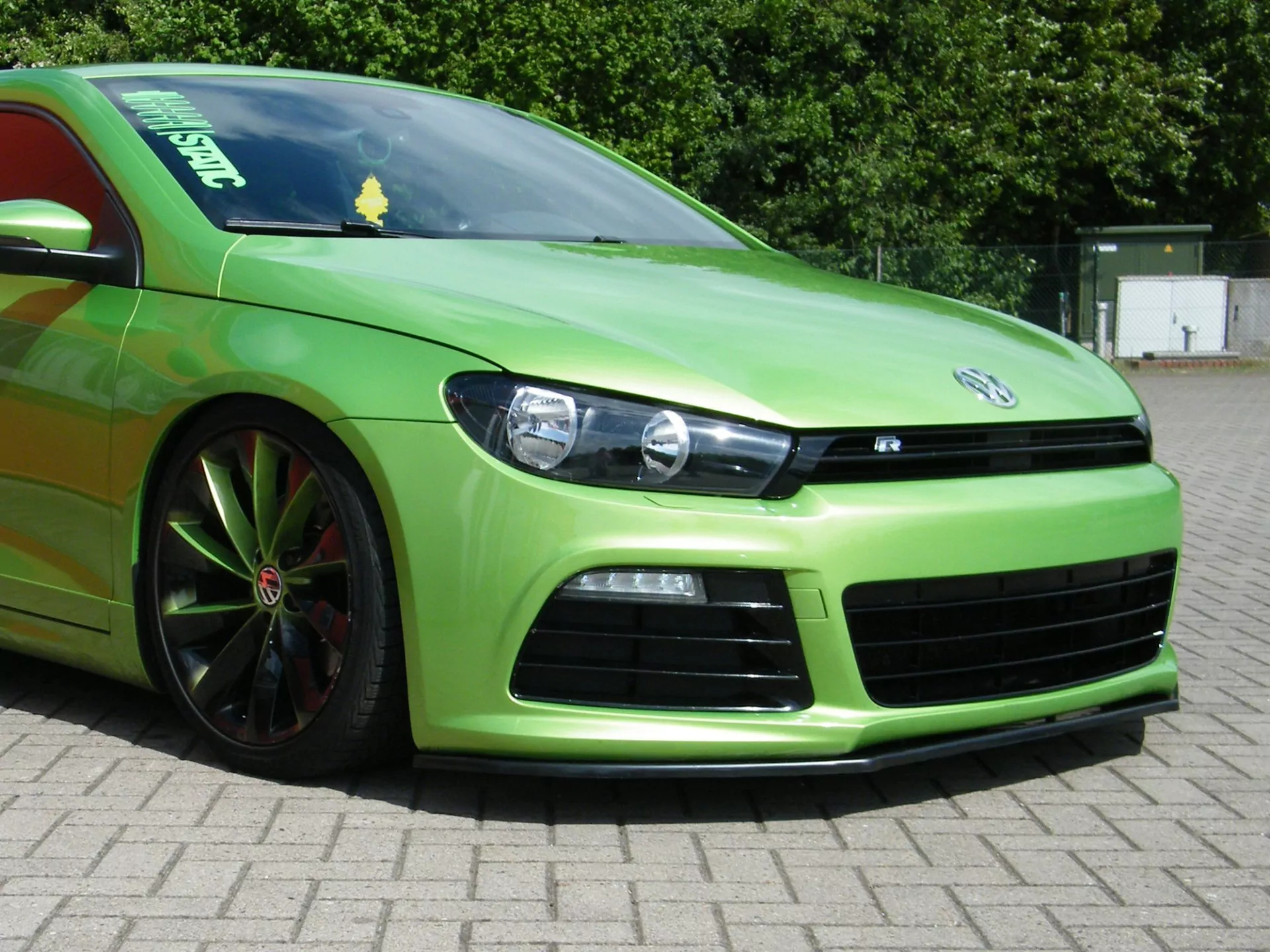 Cup Frontspoilerlippe für VW Scirocco R 13