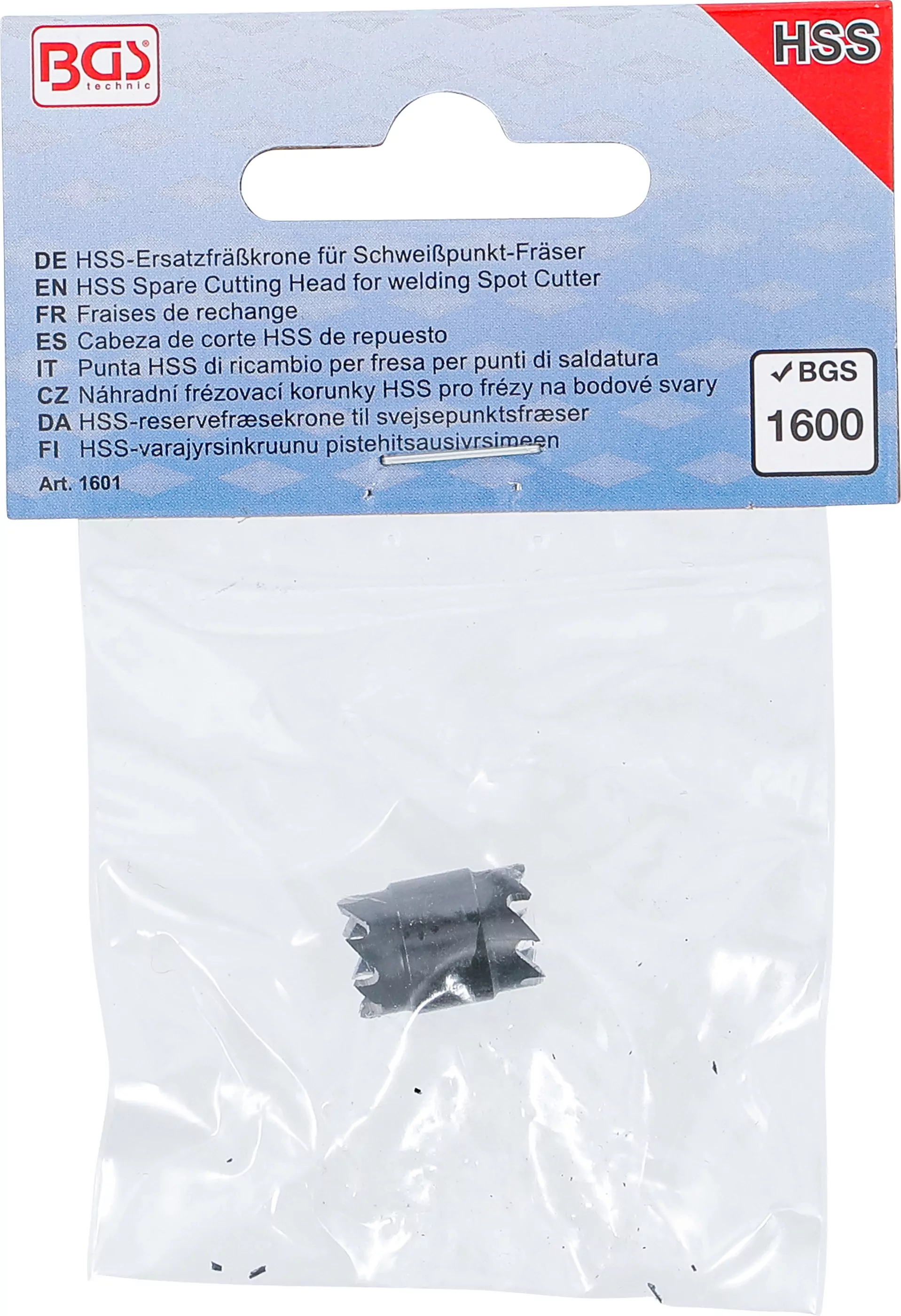 HSS-Ersatzfräßkrone für Schweißpunkt-Fräser Art. 1600