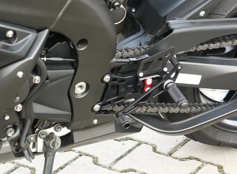 LSL Ersatzteil für 2Slide Rastenanlage 118Y094RT, Schaltseite, YZF-R1, 04-06