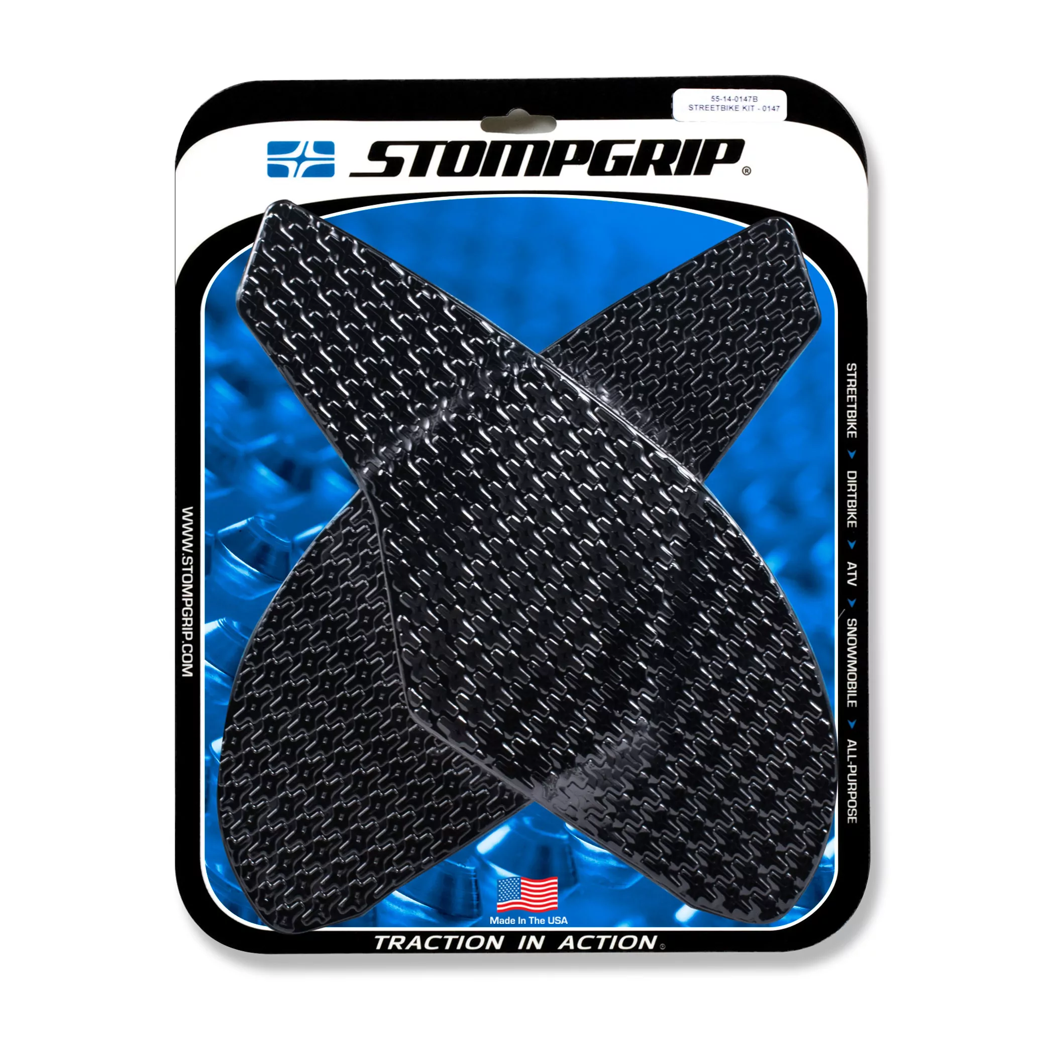 Stompgrip Traction Pad Icon für MV Agusta Brutale 1090 RR 18-19 Schwarz