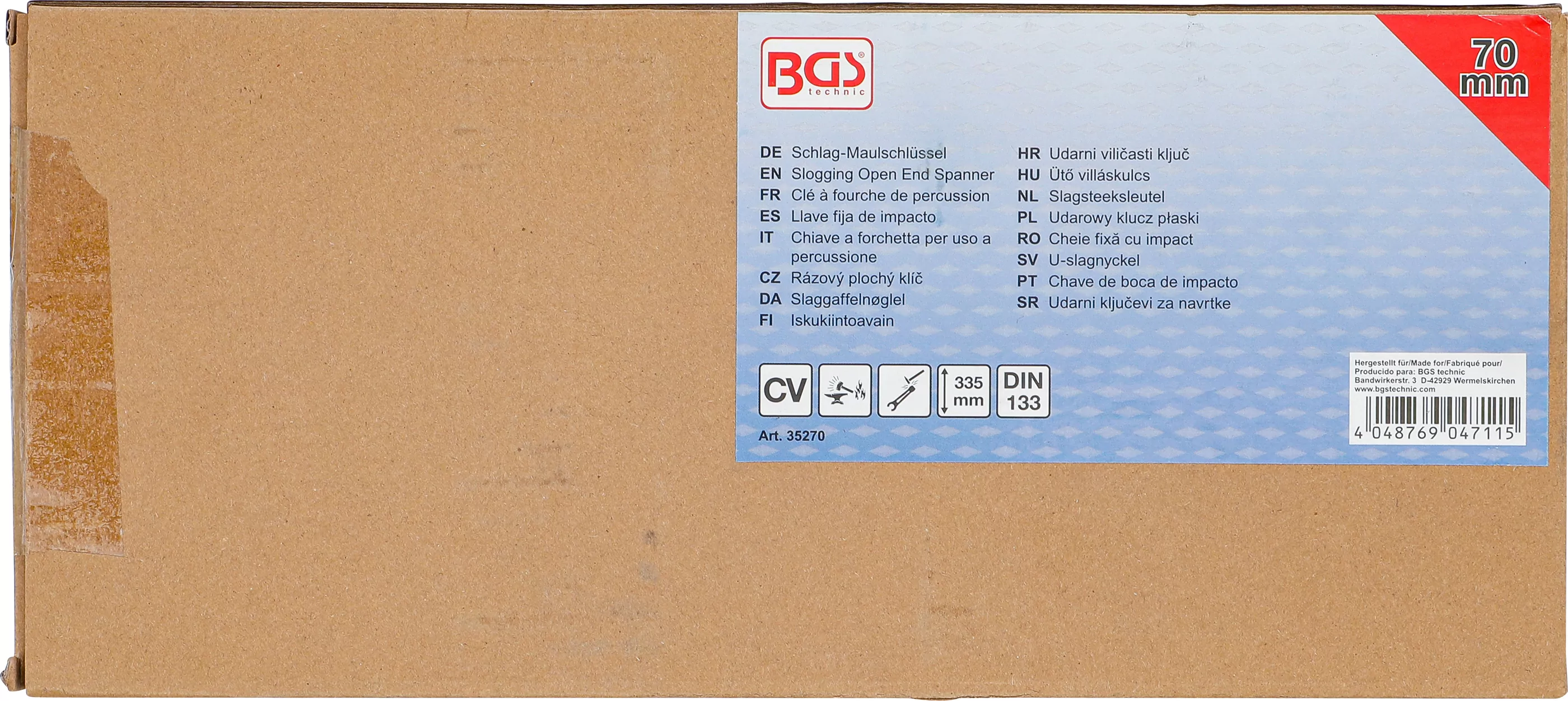 Schlag-Maulschlüssel | SW 70 mm