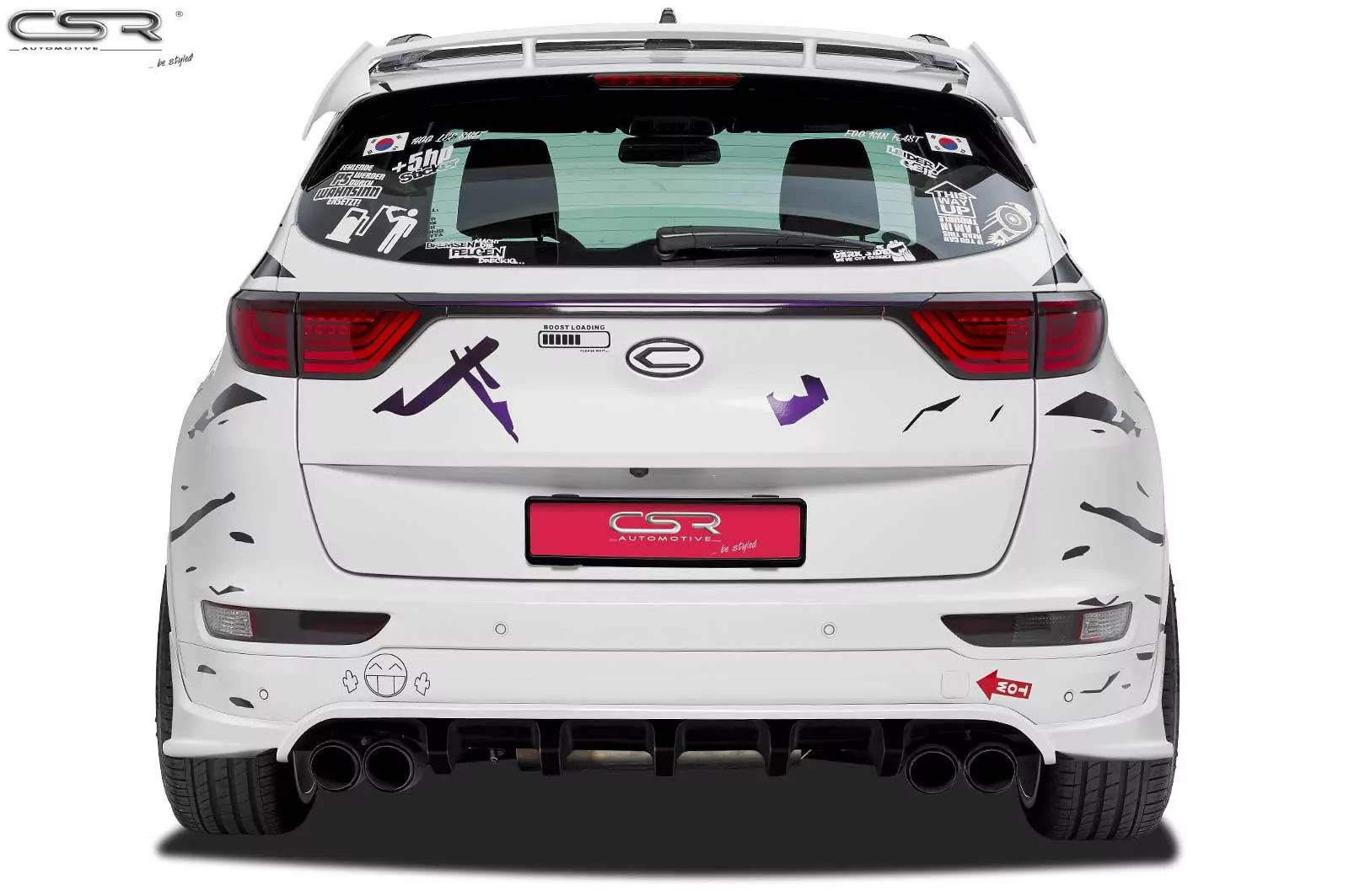 Heckflügel für Kia Sportage QL HF511