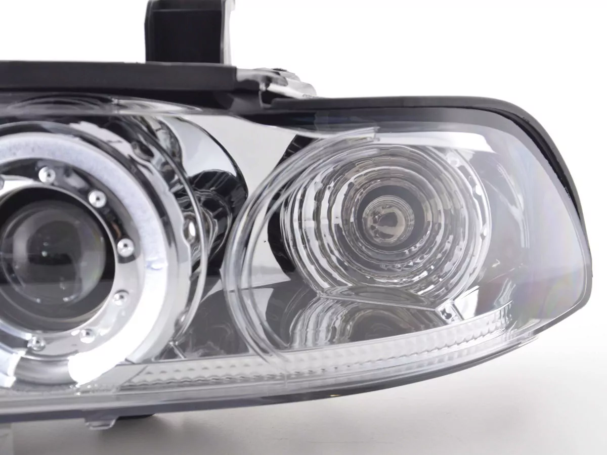 Scheinwerfer Set BMW 5er Typ E39 Bj. 95-00 chrom