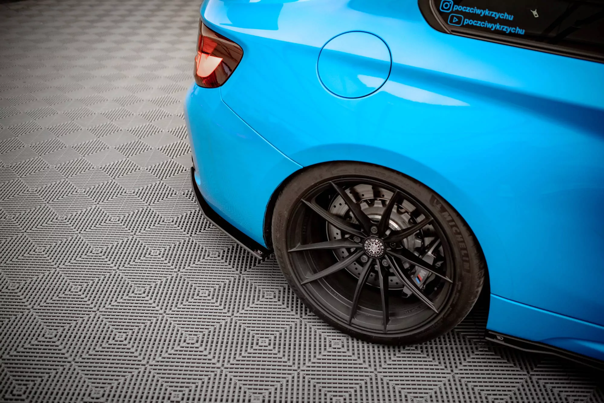 Street Pro Heck Ansatz Flaps Diffusor Für BMW M2 F87