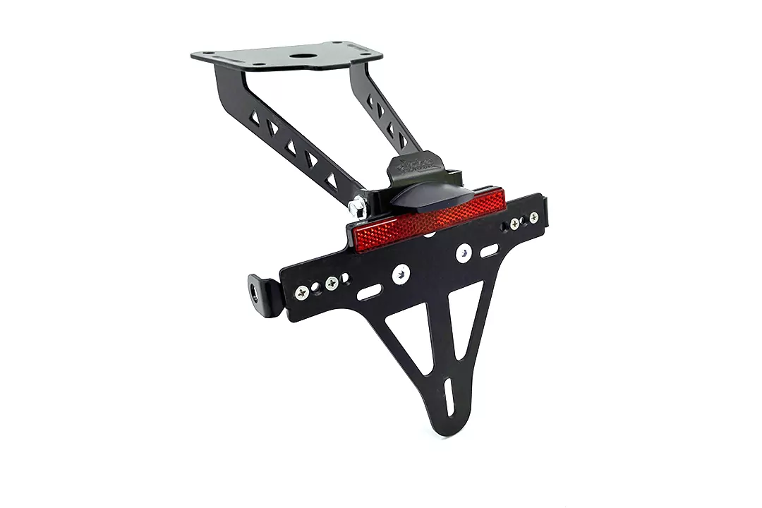 alpha Technik Kennzeichenhalter für Kawasaki Z900RS Cafe, Typ ZR900C / ZR900K, ab Modelljahr 2018-