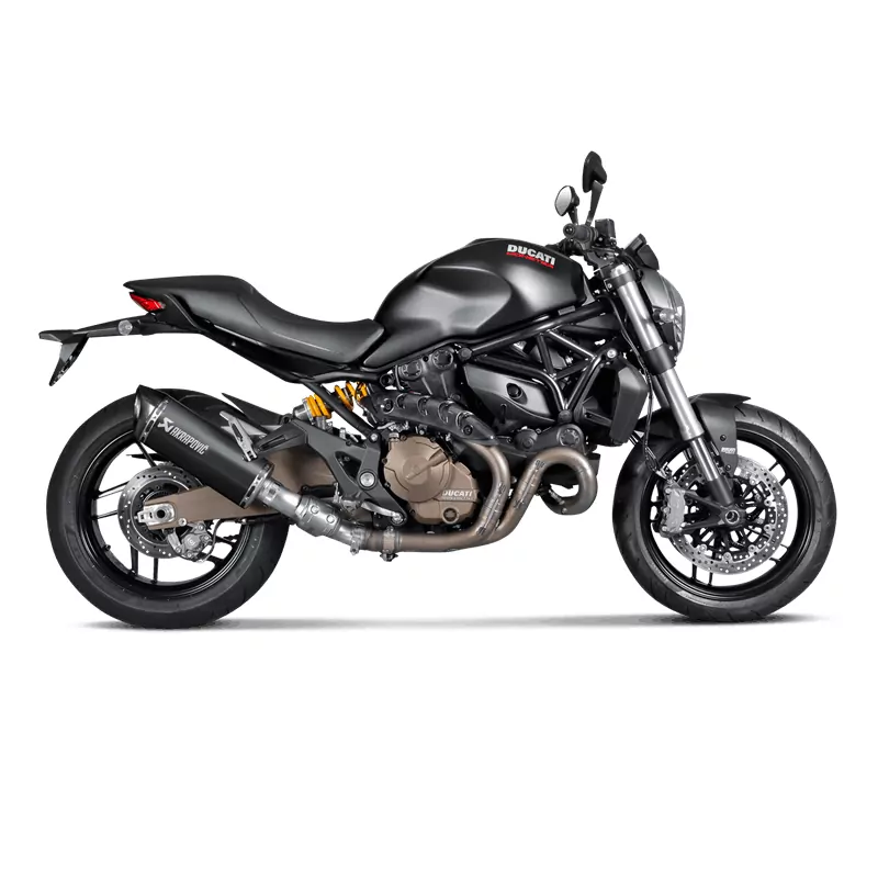 Akrapovic Slip-On Line (Titanium) Auspuff für Ducati Monster 1200/1200S 2014-2016 Monster 821 2014-2016