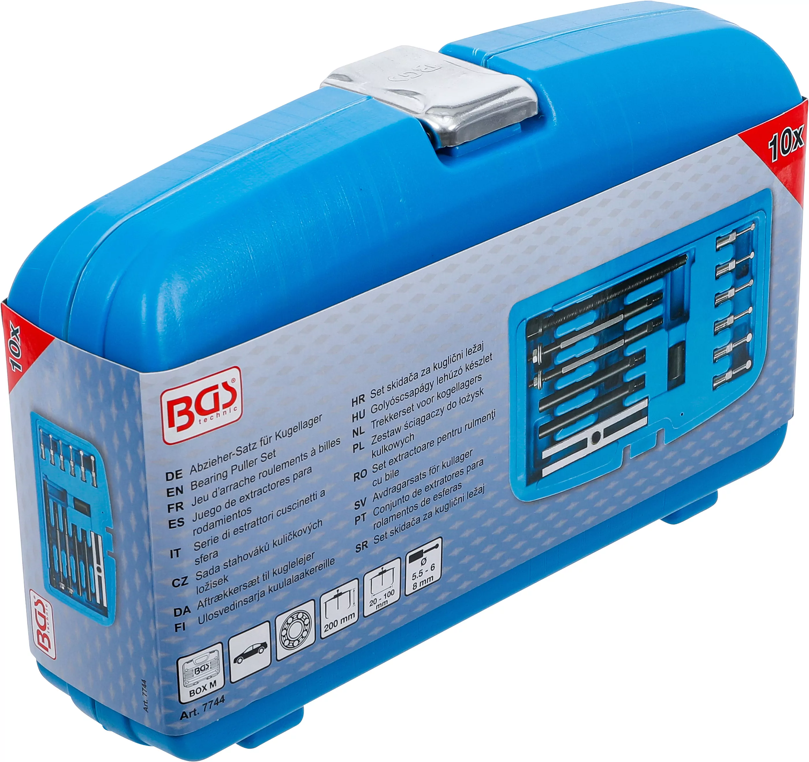 Abzieher-Satz für Kugellager | 10-tlg.