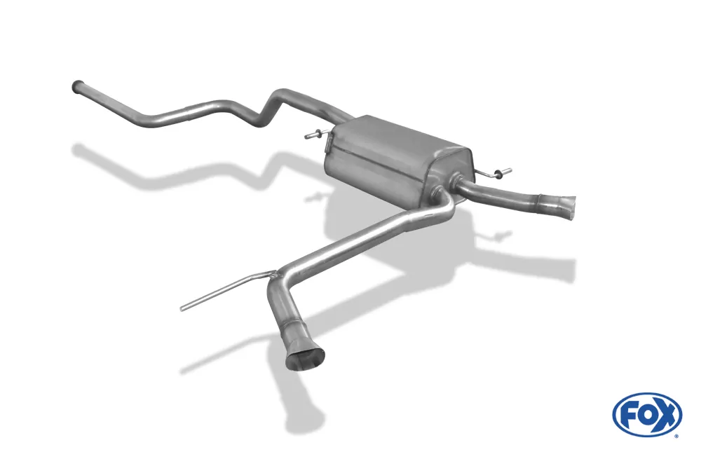 Citroen DS5  Endschalldämpfer Ausgang rechts/links in den originalen Endrohren