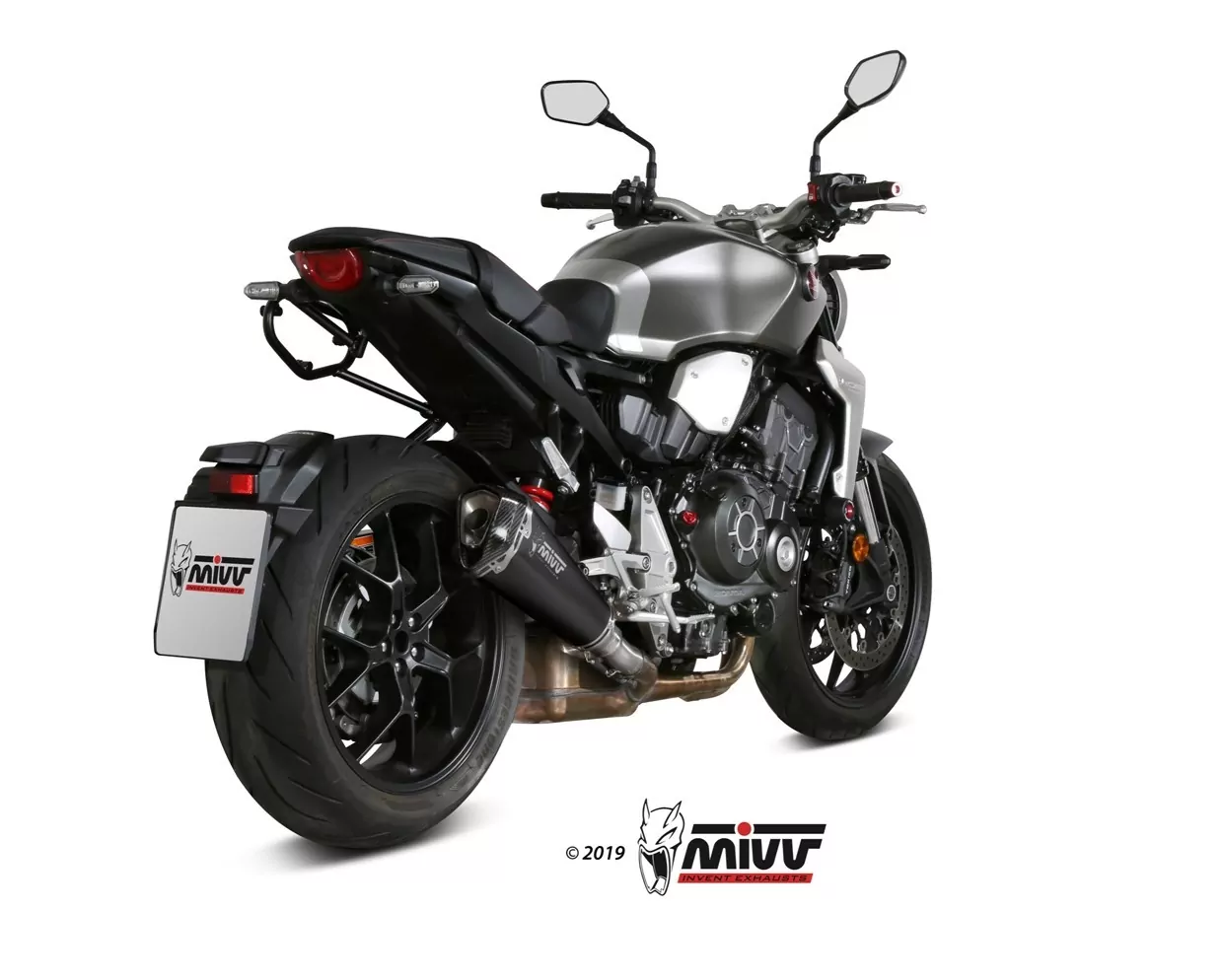 MIVV DELTA RACE STEEL BLACK HONDA CB 1000 R 2018-