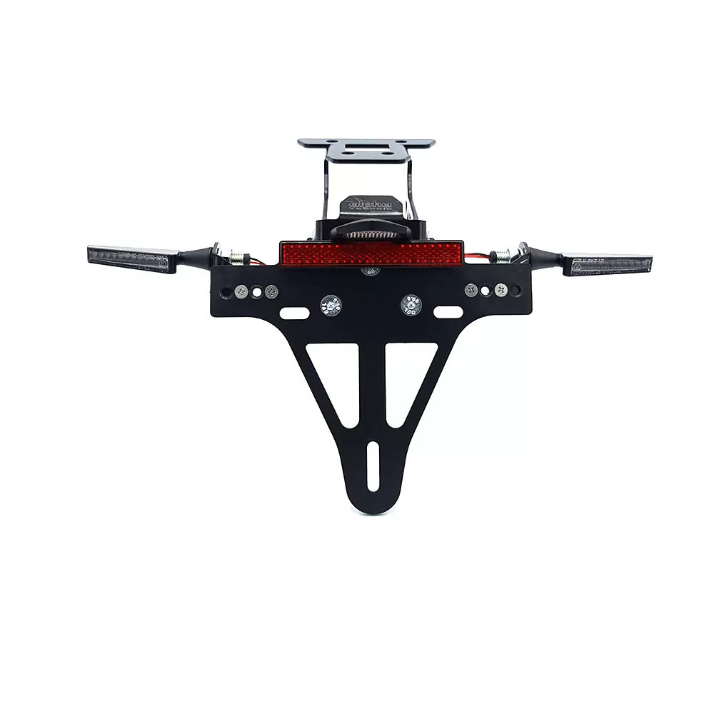 Kennzeichenhalter-Blinker-Kit SQ-LED (vorne + hinten) für Kawasaki Z800 ab Modelljahr 2013