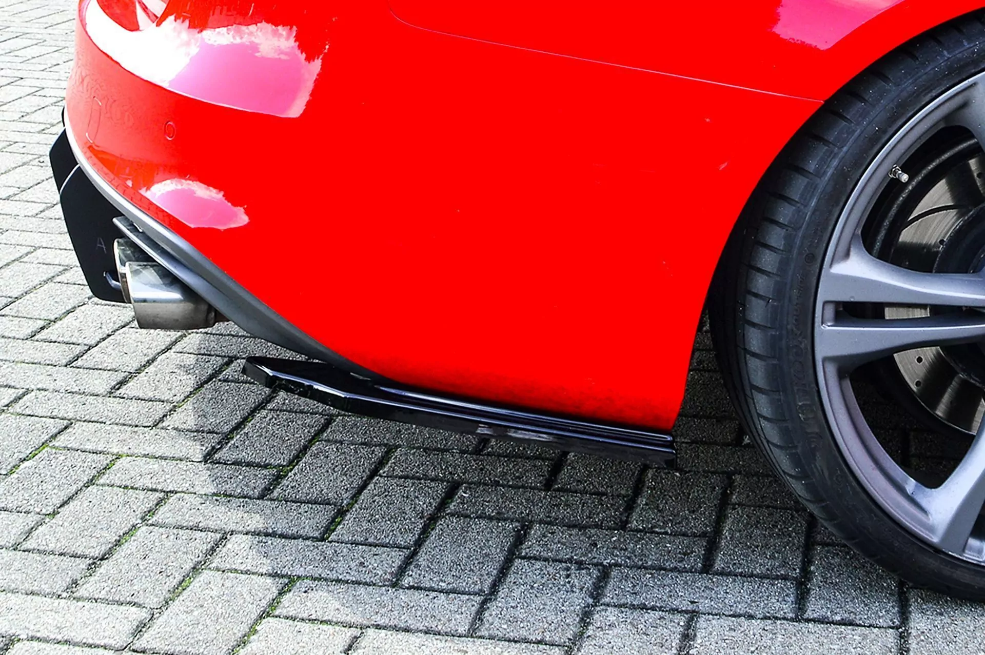 Heckansatz Seitenteile für Audi S4 B8