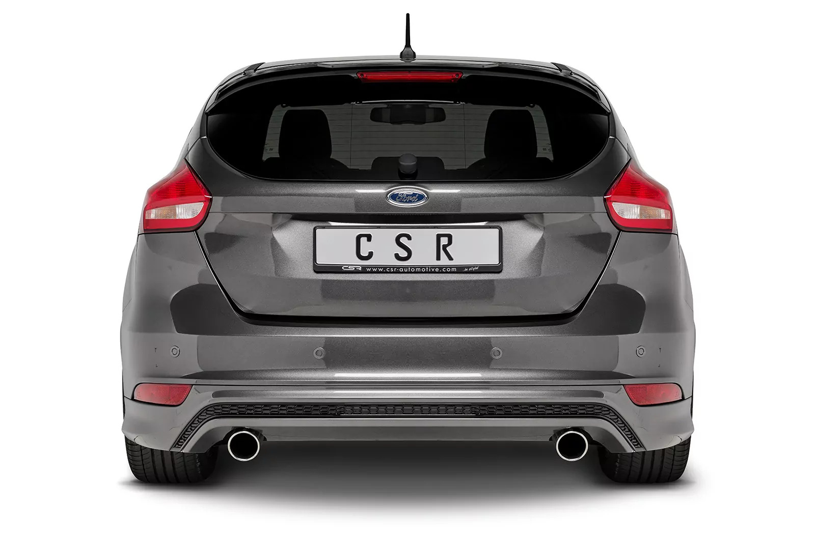 Heckflügel mit ABE für Ford Focus MK3 ST-Line HF787-M Carbon Look (matt)