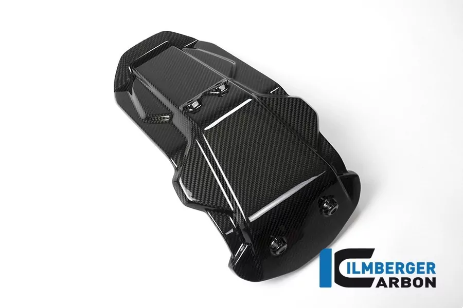 Ilmberger Carbon Backplate auf Kennzeichenhalter