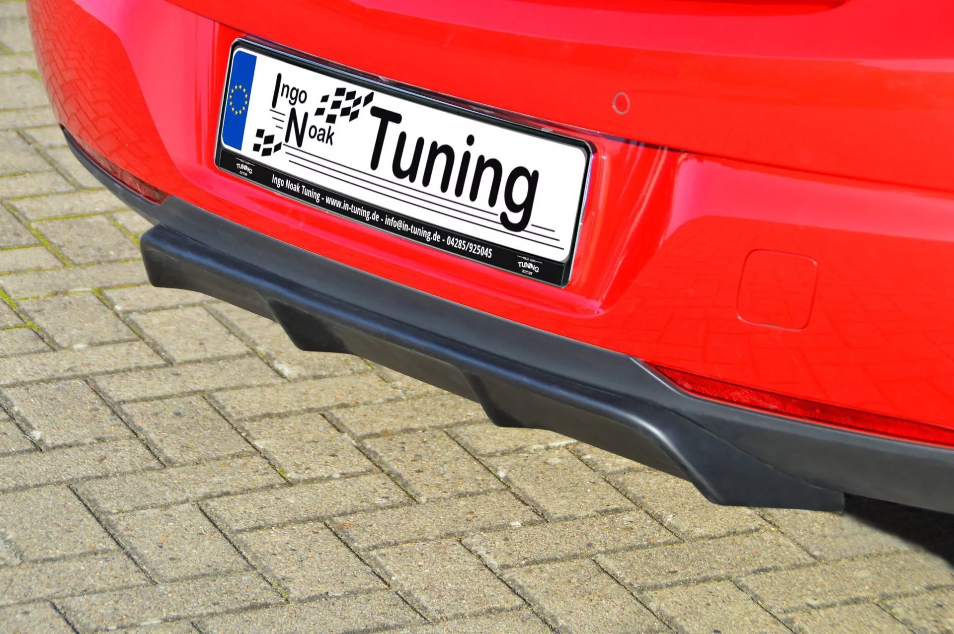 Heckdiffusor aus ABS für Opel Astra K Facelift 5.Türer