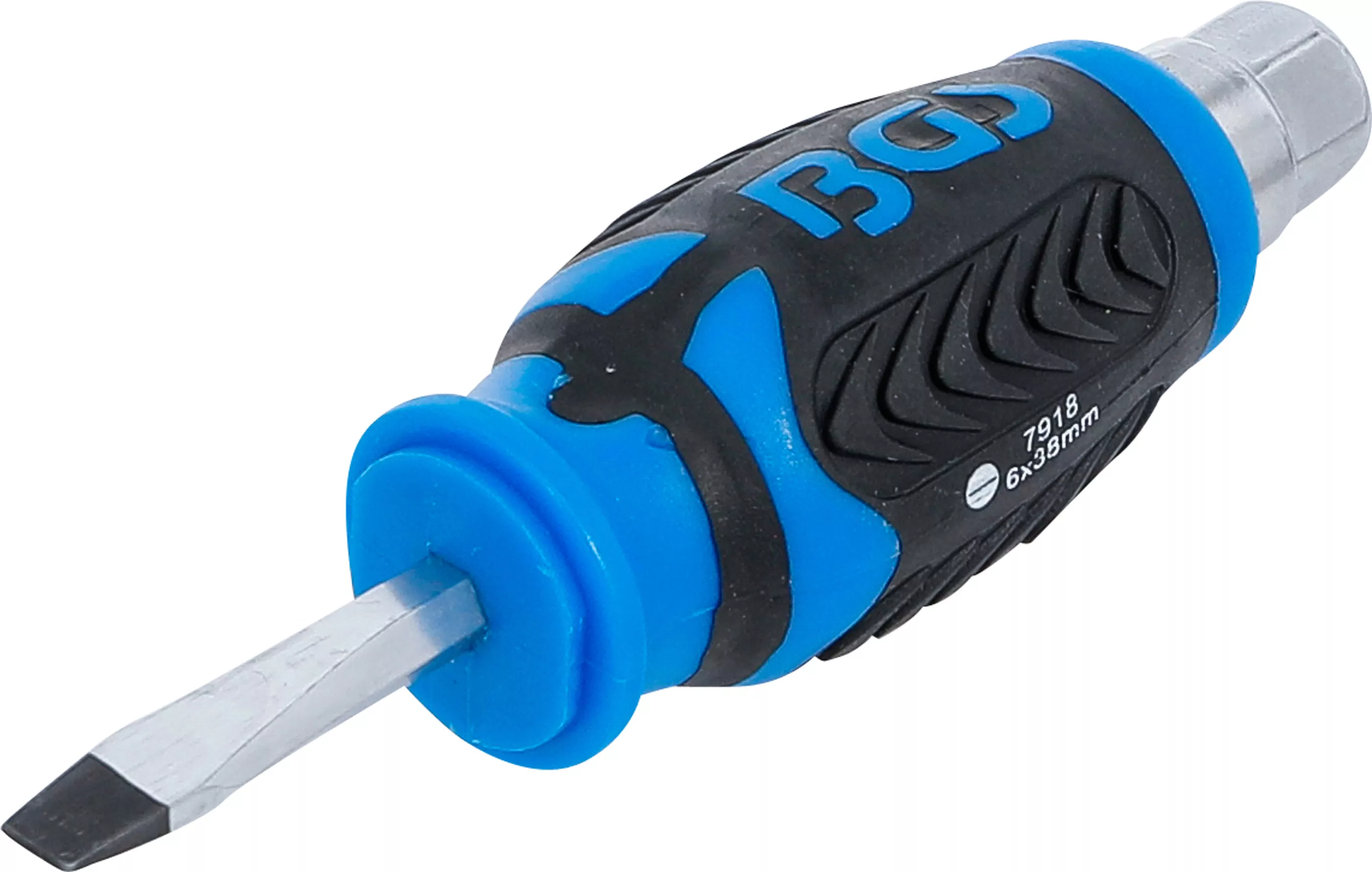 Schraubendreher | mit Außensechskant | Schlitz 6 mm | Klingenlänge 38 mm