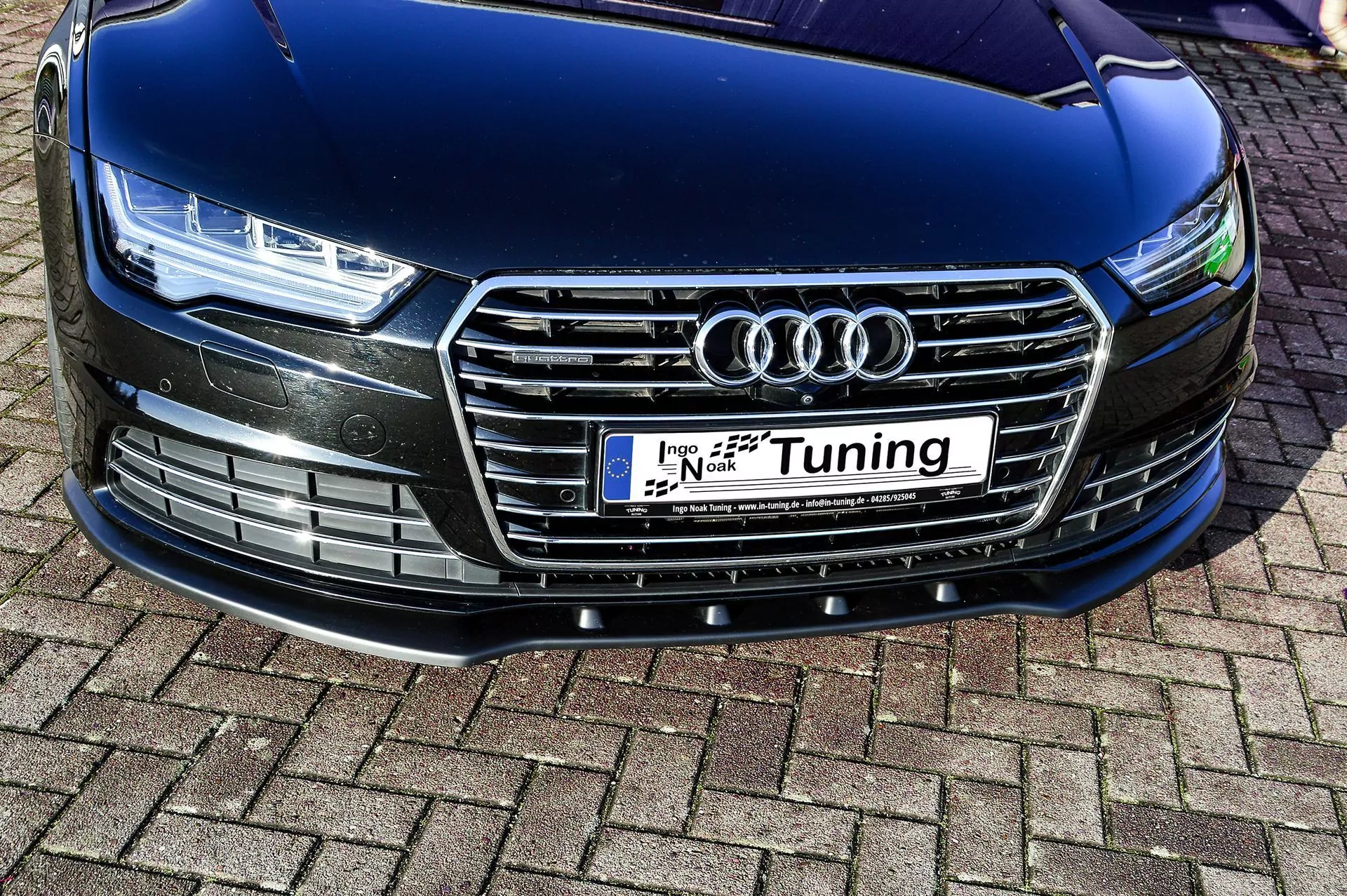 Cup Frontspoilerlippe für Audi A7 C7 4G Facelift