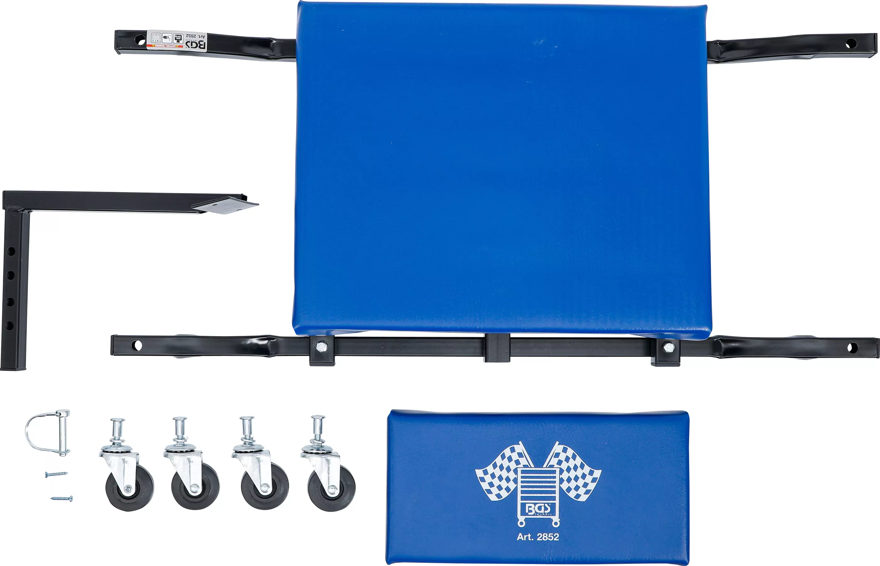 Werkstatt-Rollsitz | extra flach