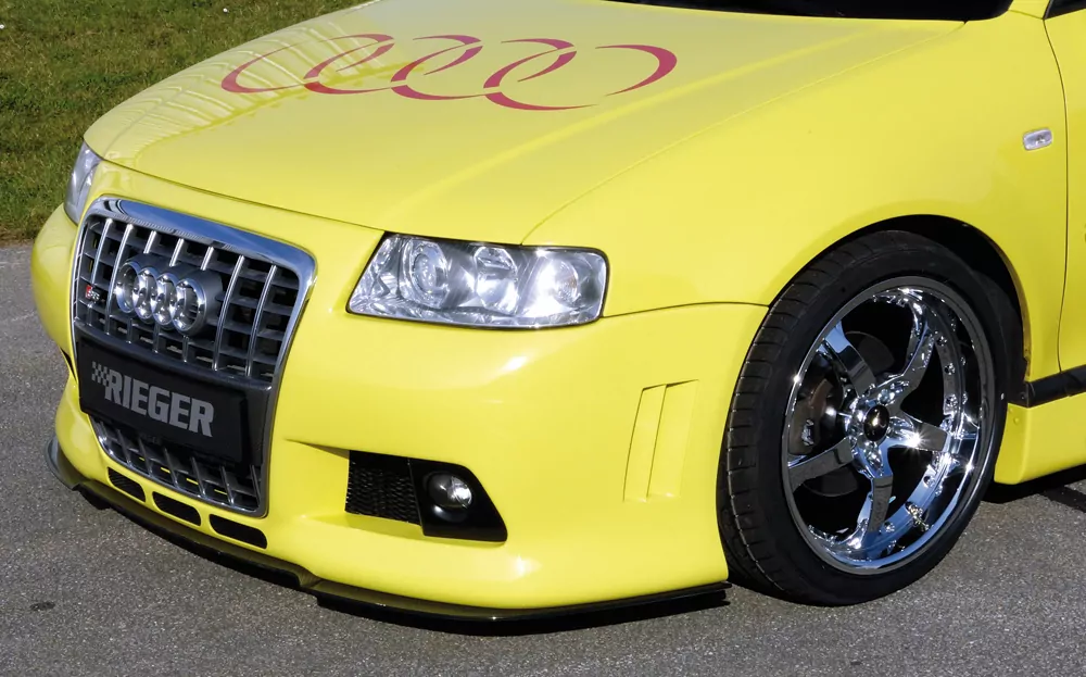 Rieger Spoilerschwert S3-Look für Audi A3 S3 (8L) -   f. Spoilerstoßstange 56620/21/22/23/27/29/35/36/37 carbon optik