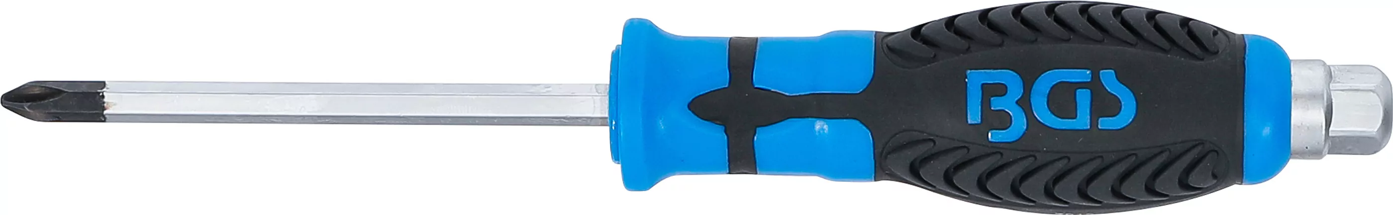 Schraubendreher, Klinge mit Sechskant-Profil | Kreuzschlitz PH2 | Klingenlänge 100 mm