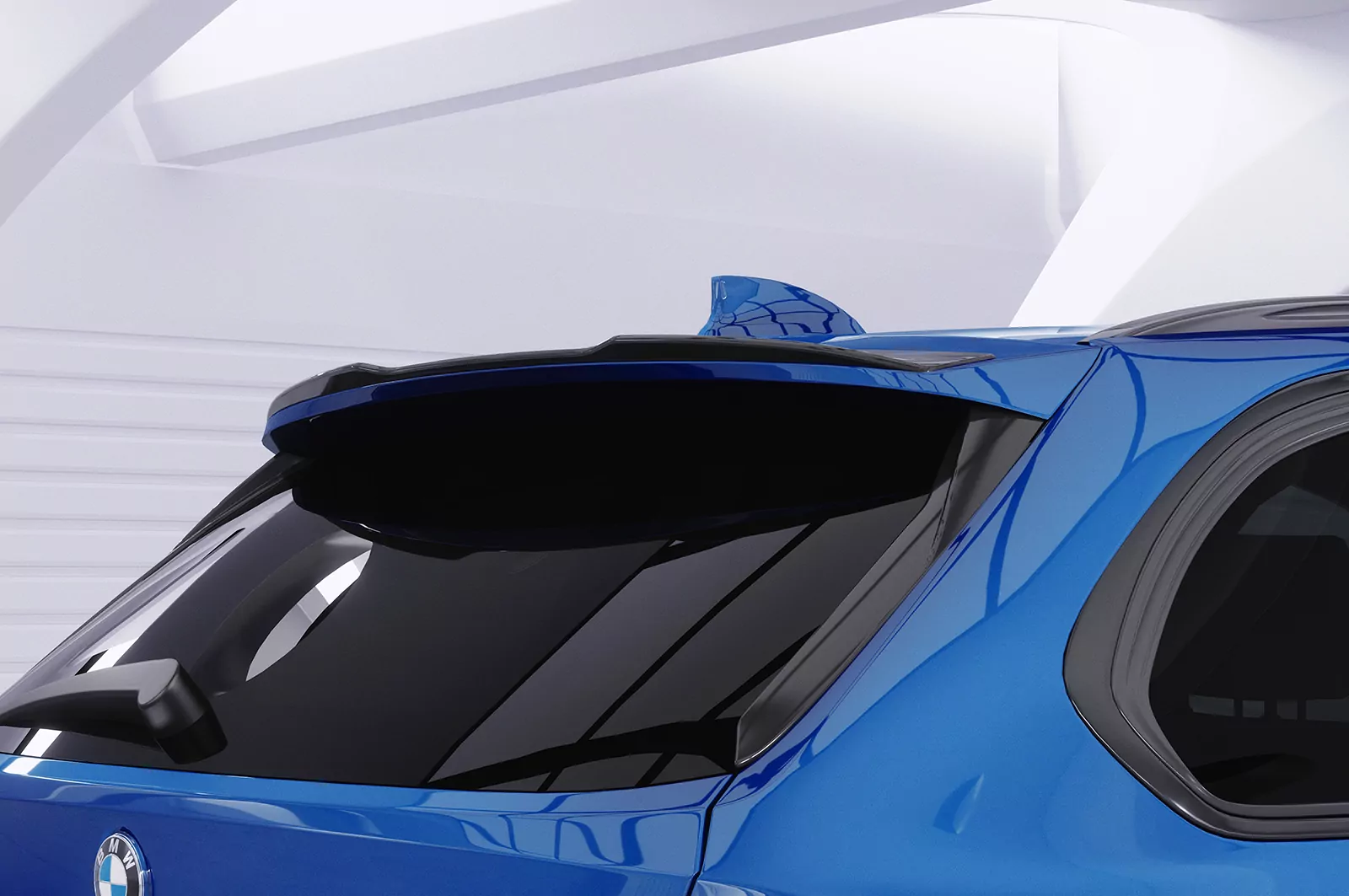 Heckflügel für BMW 3er F31 Touring HF192 Schwarz Strukturiert