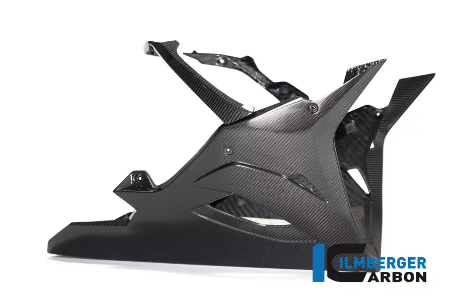 Ilmberger Carbon Verkleidungsunterteil für Racing Auspuff Carbon