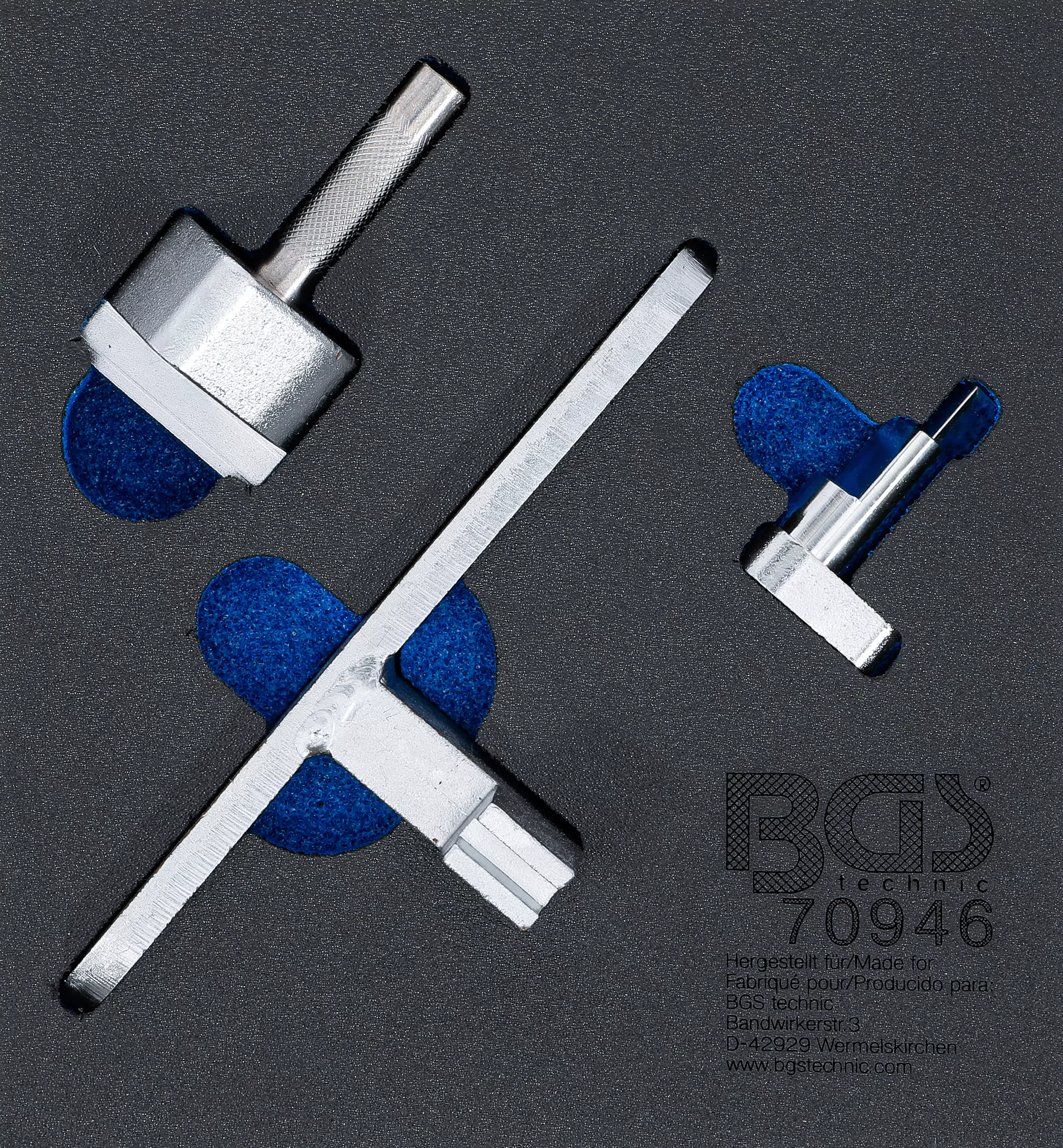 Werkstattwageneinlage 1/6: Motor-Einstellwerkzeug-Satz | für Land Rover, Jaguar 3.0, 5.0L Diesel