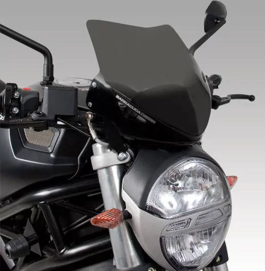 Barracuda Windschild Aerosport Plexiglas für Ducati Monster 696 und Ducati Monster 796