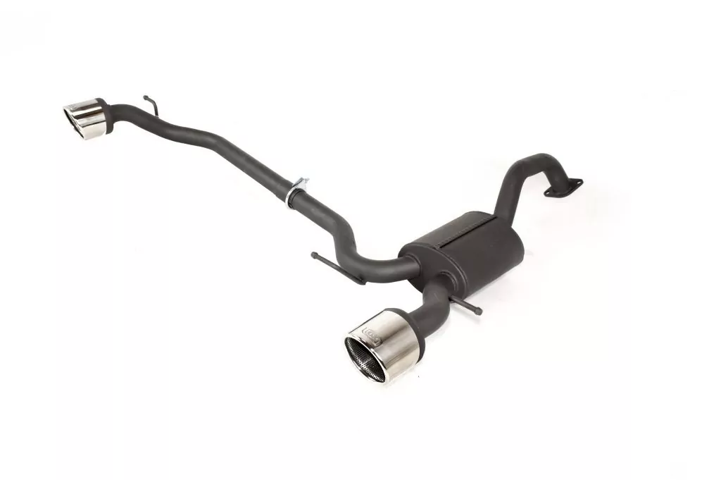 Ulter Sportauspuff für Suzuki SWIFT SPORT VI 2017- 2 Duplex Endrohre rund Ø100