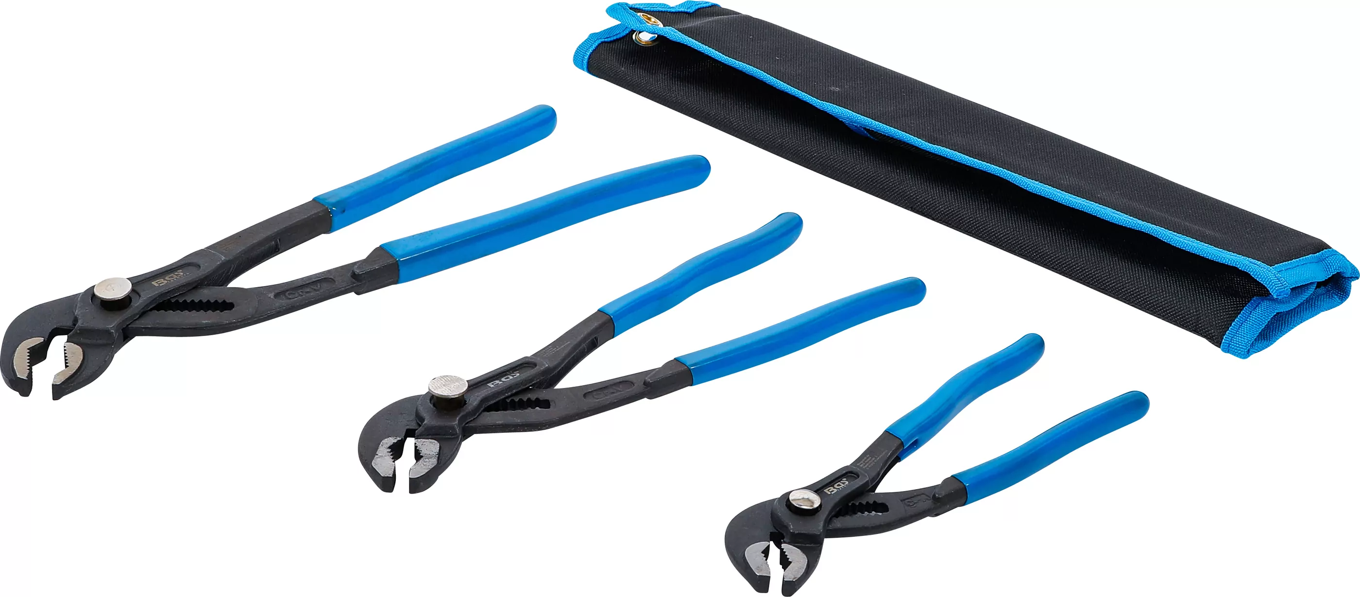 Wasserpumpenzangen-Satz | arretierbar | 175 / 240 / 300 mm | 3-tlg.