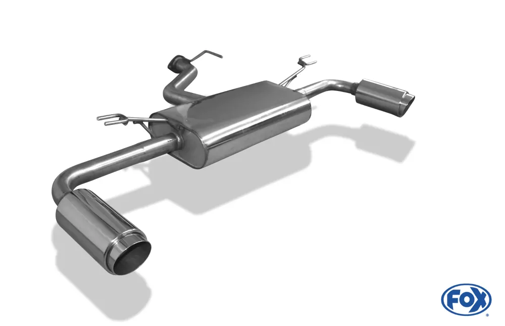 Hyundai i30 Turbo  Endschalldämpfer quer Ausgang rechts/links - 1x100 Typ 27 rechts/links