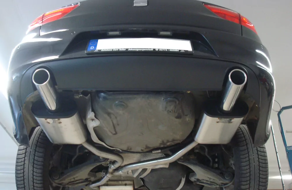 Seat Exeo 3R - Limousine/ Kombi (ST)  Endschalldämpfer Ausgang rechts/links - 1x90 Typ 16 rechts/links