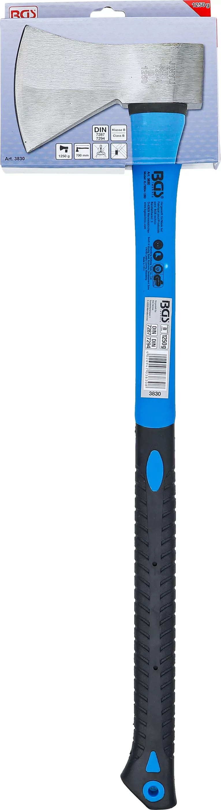 Axt | Fiberglasstiel | 1250 g