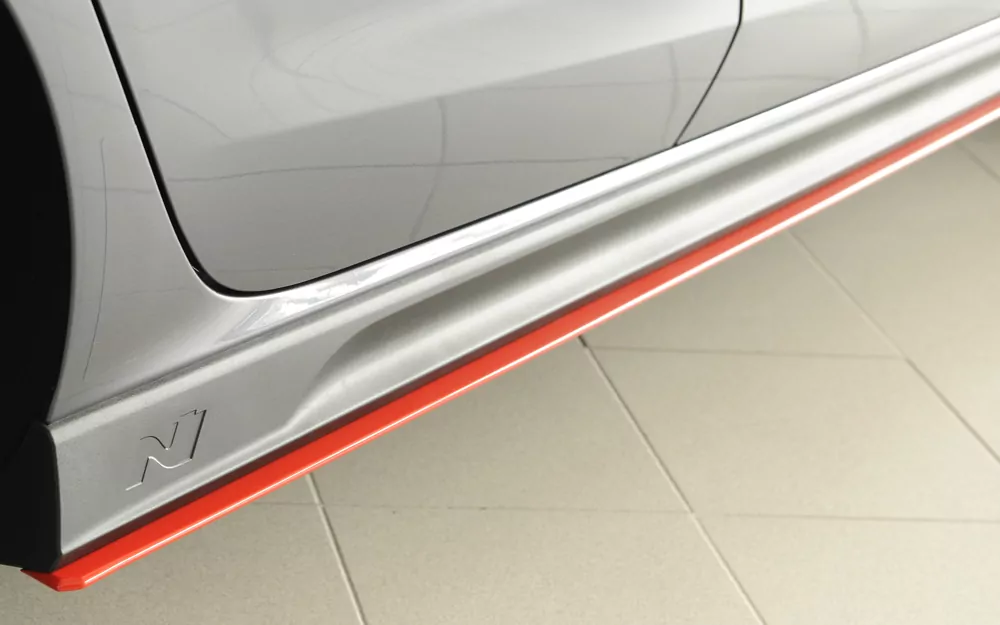 Rieger Seitenschweller rechts ansatz für Hyundai i30 N-Performance  (PDE) 5-tür. (Schrägheck) 05.21- (ab Facelift)